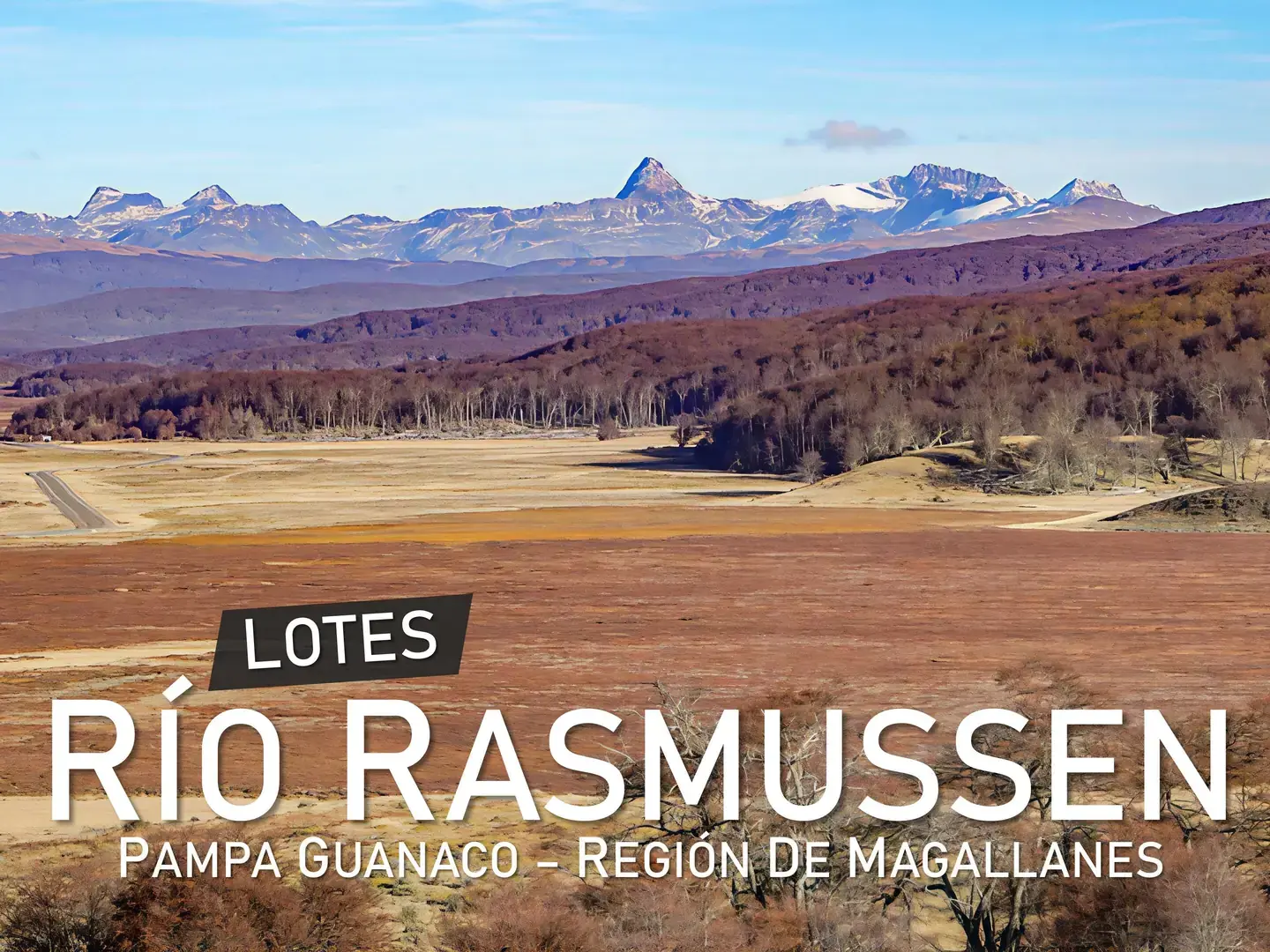 Lotes en Río Rasmussen, Pampa Guanaco - Timaukel, Región de Magallanes