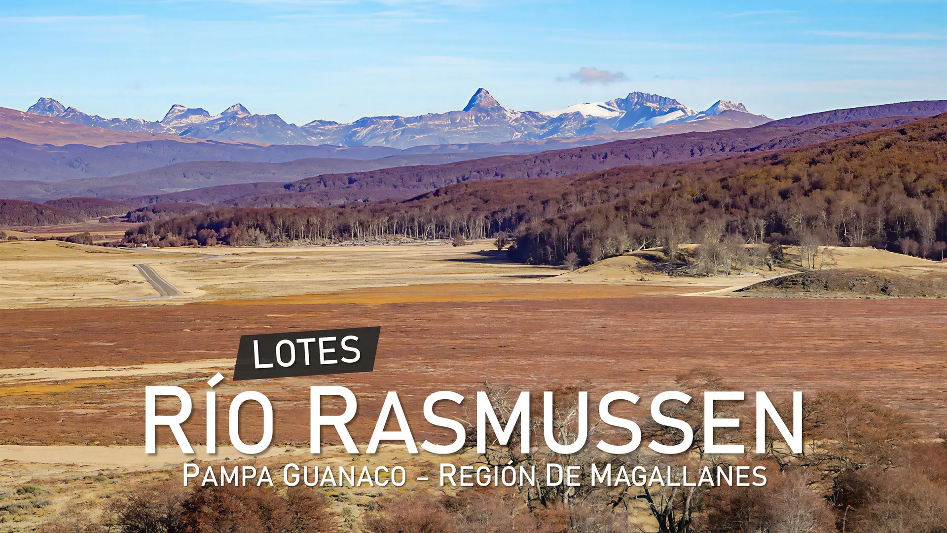 Lotes en Río Rasmussen, Pampa Guanaco - Timaukel, Región de Magallanes