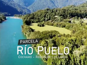 Parcela Río Puelo en Cochamó